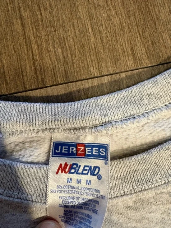 Vintage Clearwater Beach Florida Crewneck Sweatshirt - Light Gray - Picture 2 of 3